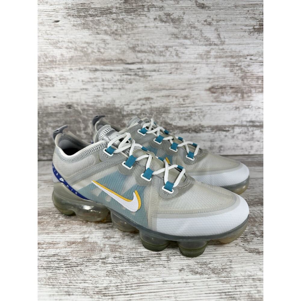 Youth Nike Air Vapormax 2019 Wolf Gray Sneakers Sz 6.5Y Athletic Gym